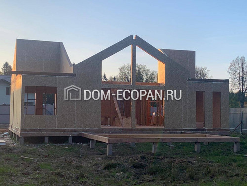 Проект сип-дома: Проект Майский - 223 кв.м.