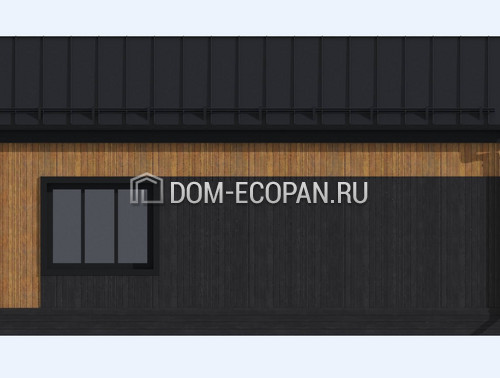 Проект сип-дома: ЭКОПАН - 40 кв.м