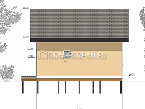 Проект сип-дома: Кострома 50 кв.м